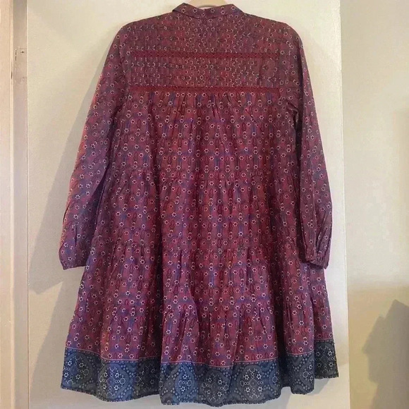 NWT Anthropologie Diyana Tiered Tunic Dress, Size M - Picture 5 of 7